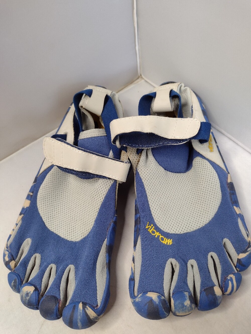 Vibram Fivefingers KSO Water Shoes Size 41 Blue Gray Outdoor Trail Barefoot VV